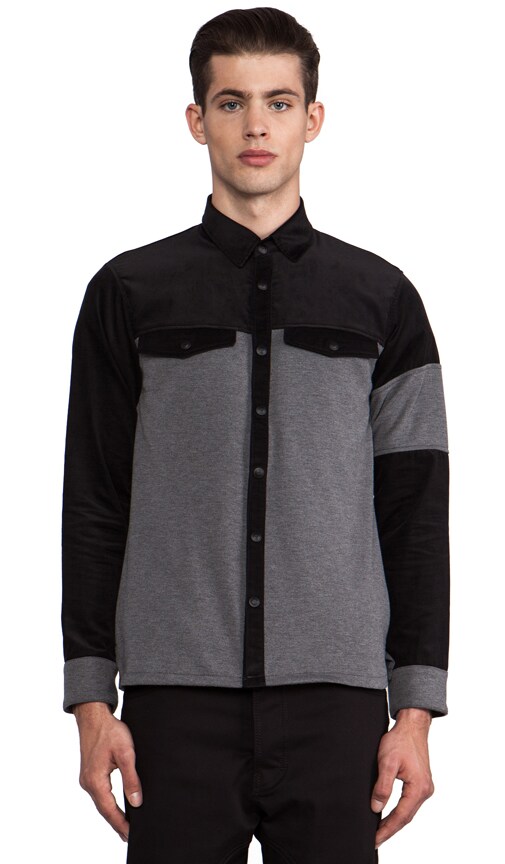 Combo Shirt Jacket