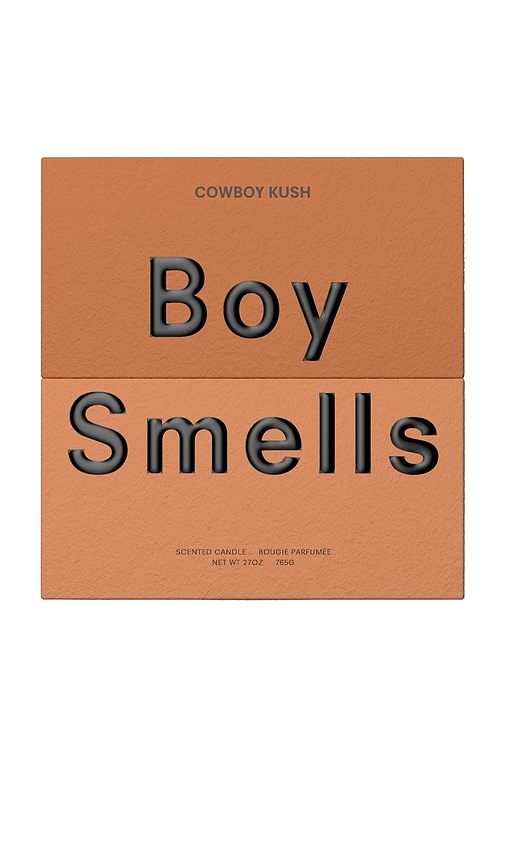 Boy Smells Cowboy Kush Magnum Scented Candle In Black