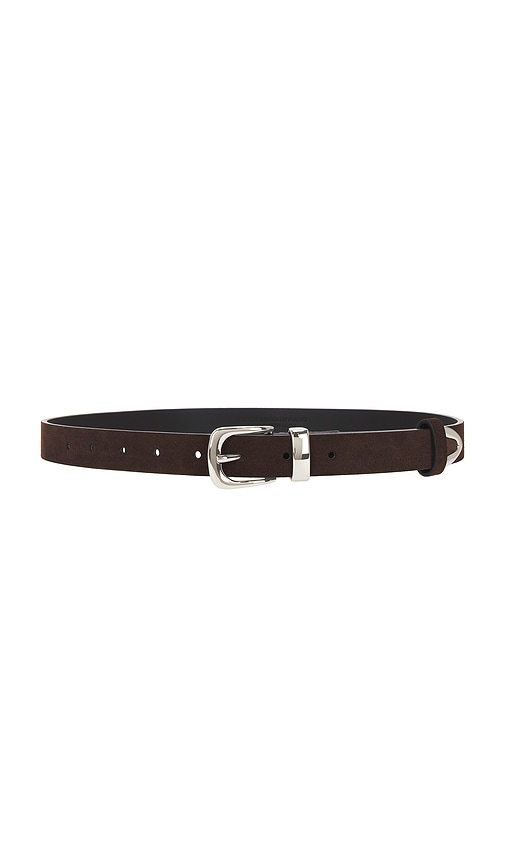 Shop Black Suede Studio Western Belt In Brown