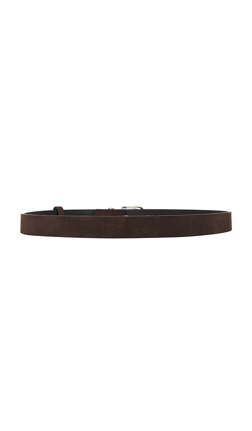 Shop Black Suede Studio Western Belt In Brown