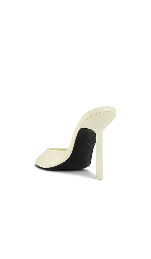 Black Suede Studio Juicy 100 Mule In Lemon. Size 36. Also In 40, 35. 