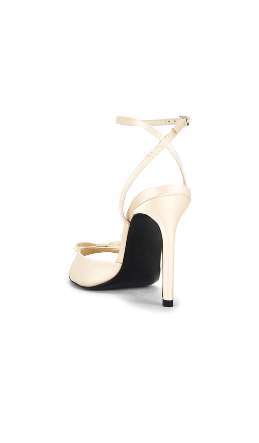  Black Suede Studio Sandale Albie 100 In Cream. Größe 36. Also In 37, 41, 35, 42. 