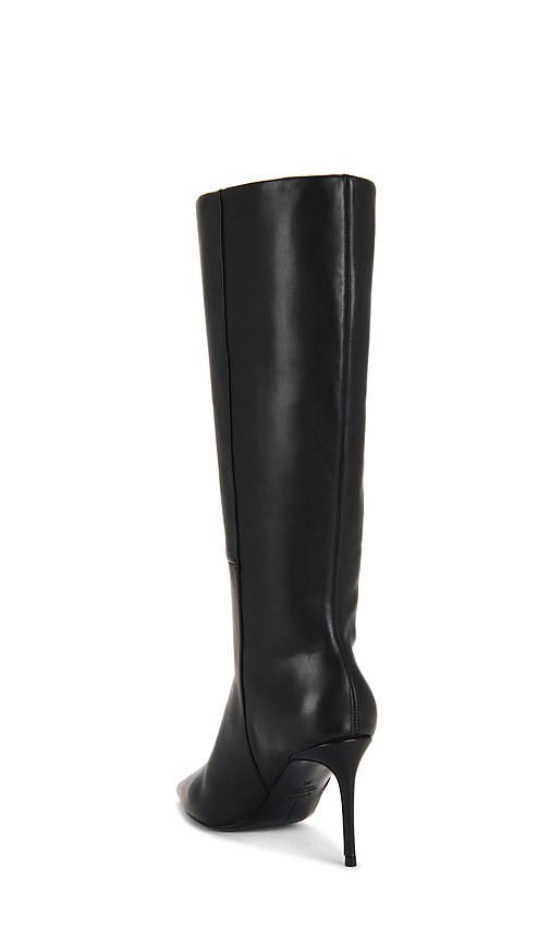  Black Suede Studio Boot Kath 80 In Black. Größe 40. Also In 41. 