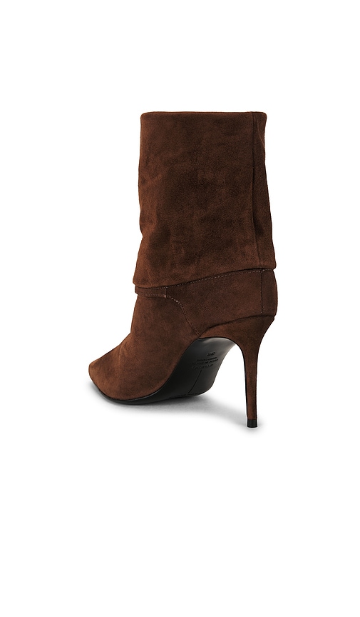  Black Suede Studio Boot Simone 80 In Brown. Größe 36. Also In 37, 39, 40, 41. 