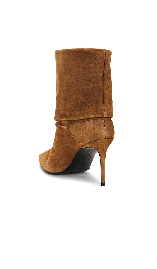  Black Suede Studio Boot Simone 80 In Brown. Größe 38. Also In 39, 41. 