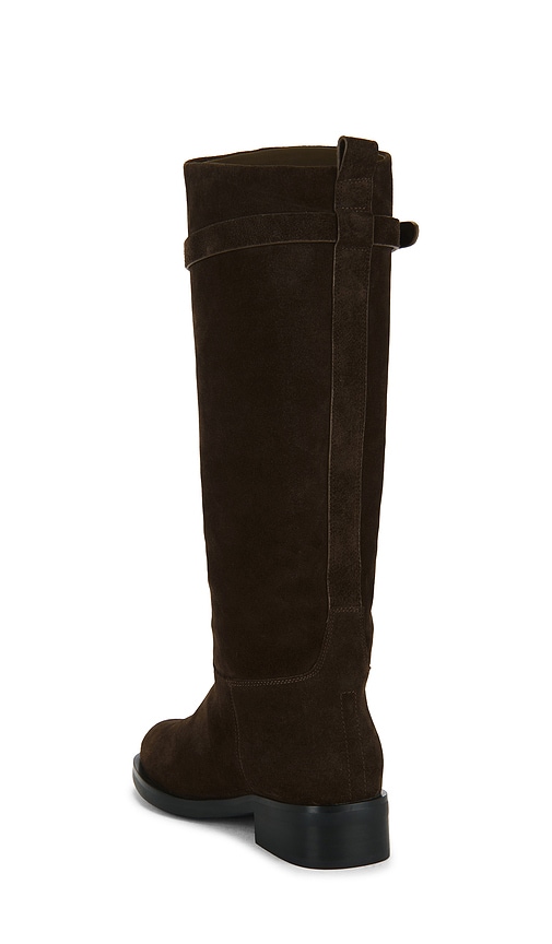  Black Suede Studio Boot Ashley In Brown. Größe 36. Also In 37, 38, 39, 41. 