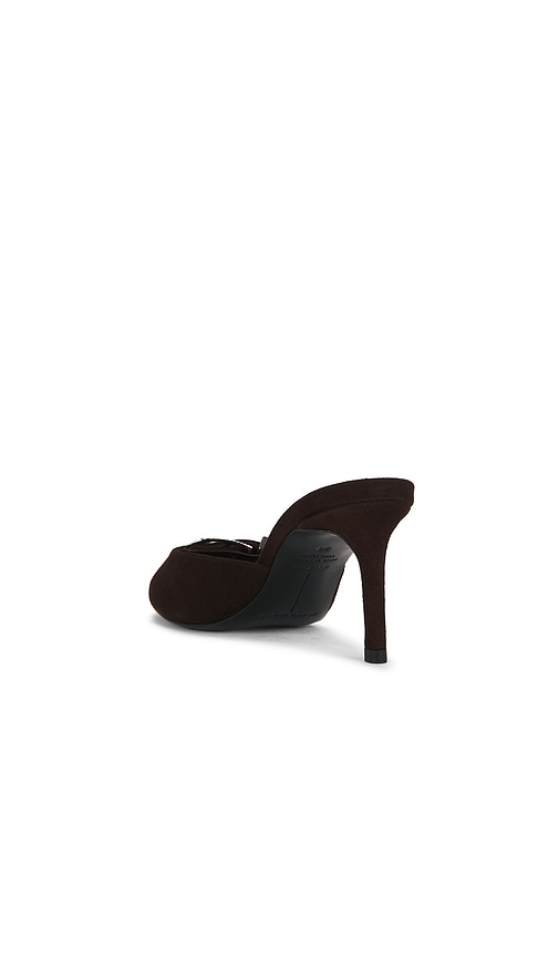  Black Suede Studio Pantolette Elena 70 In Chocolate. Größe 36.5. Also In 37, 38, 39, 39.5, 40, 41, 36, 38.5, 37.5. 