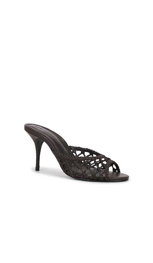  Black Suede Studio Pantunfla Peach 80 En Color Chocolate Talla 36  (también En 36.5, 37.5, 38, 39.5, 41). 
