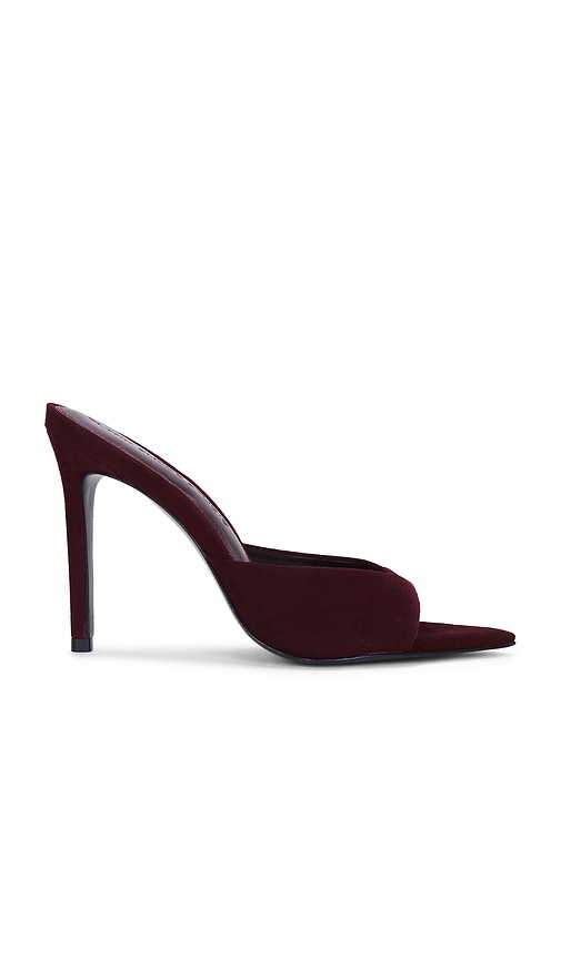 Brea Mule in Burgundy