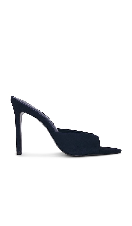 BLACK SUEDE STUDIO Brea Mule in Navy. - size 36 (also in 37, 38)