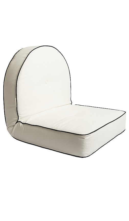 Business & Pleasure Lounge-hose Reclining Pillow Lounger In Antique White