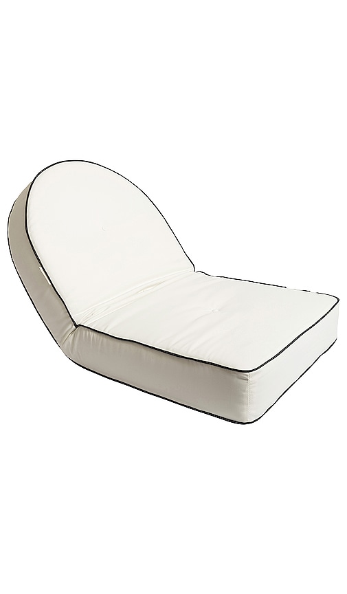 Shop Business & Pleasure Reclining Pillow Lounger In White