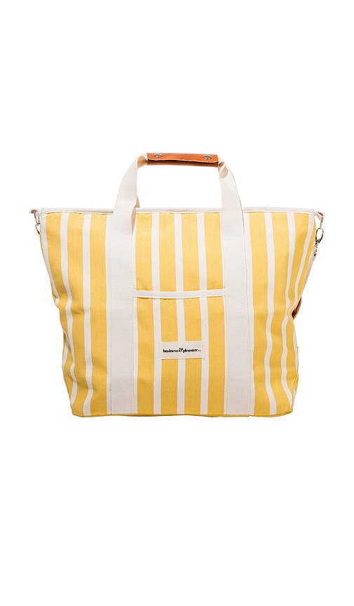 Shop Business & Pleasure Cooler Tote Bag In Yellow