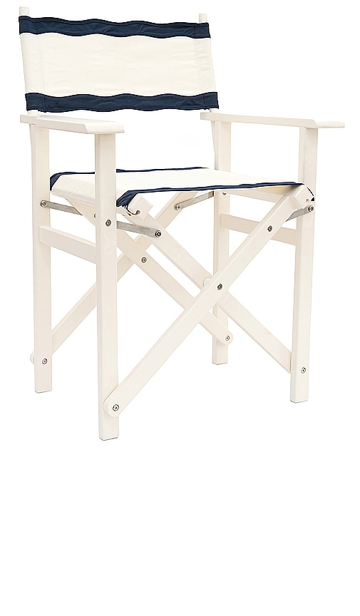 Shop Business & Pleasure Co. Directors Chair Table Height In White