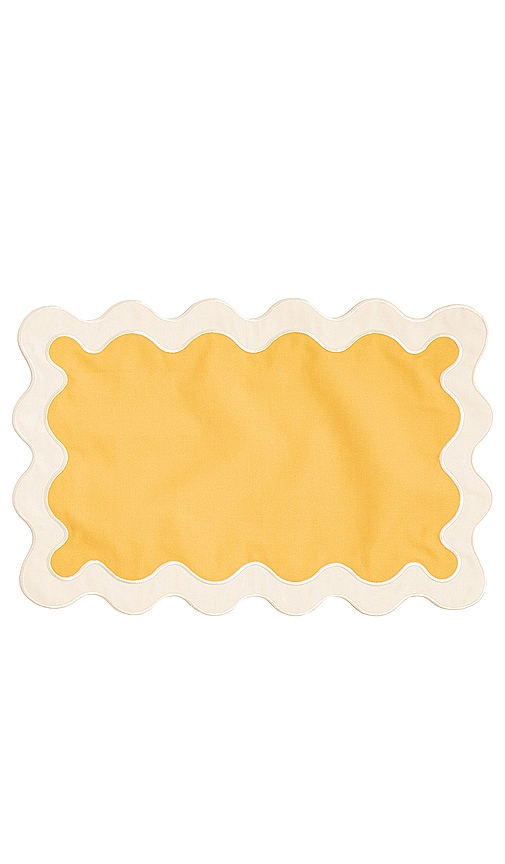Shop Business & Pleasure Co. Placemat In Riviera Mimosa