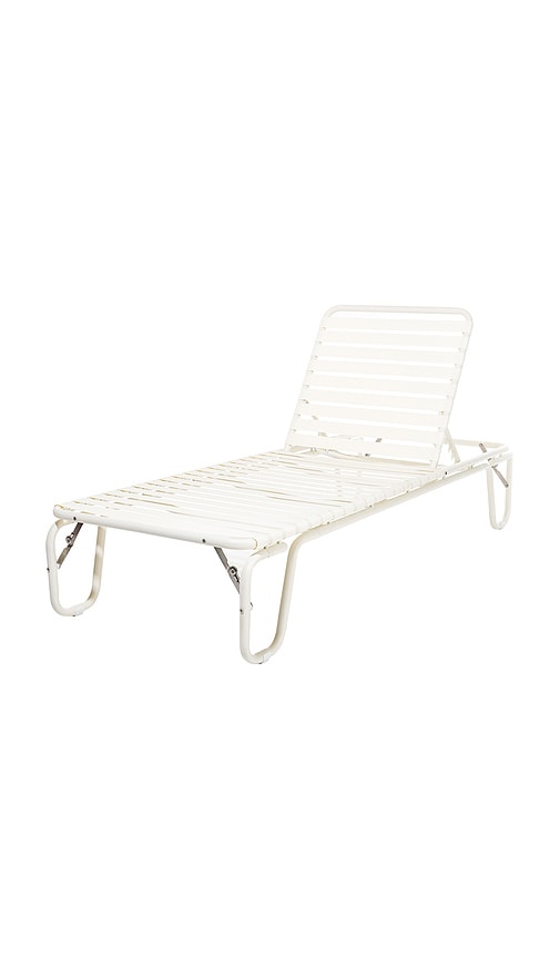 Business & Pleasure Sunliner Lounger In White