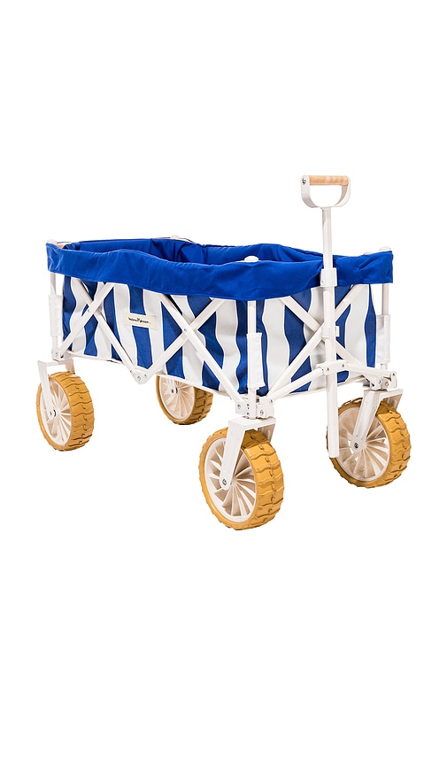Business & Pleasure Folding Beach Cart In Blue