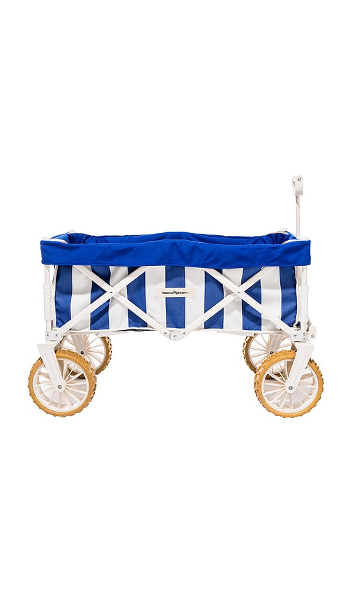 Business & Pleasure Folding Beach Cart In Blue