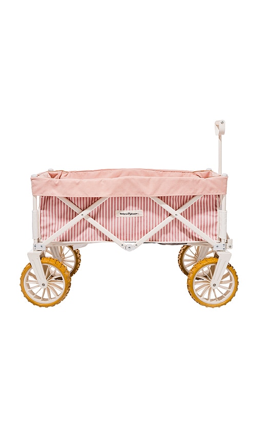 Business & Pleasure Folding Beach Cart In Pink
