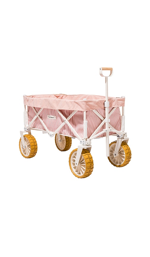 Business & Pleasure Folding Beach Cart In Pink