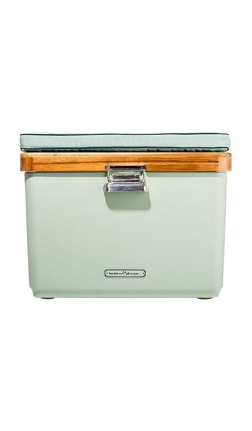 Business & Pleasure Large Hemingway Cooler In Sage Green