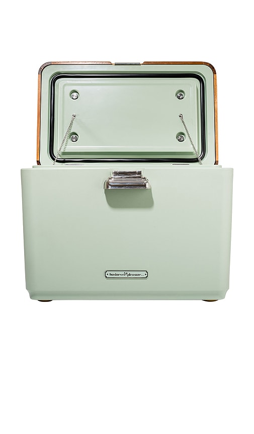 Business & Pleasure Large Hemingway Cooler In Sage Green