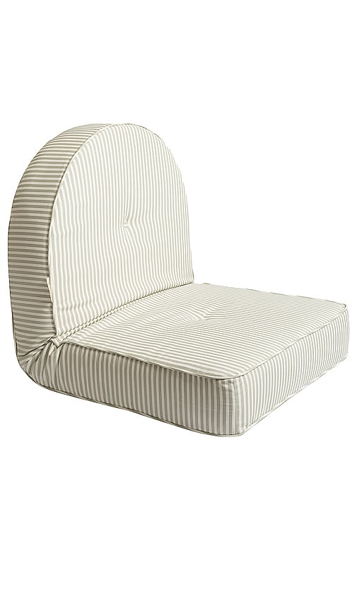 Shop Business & Pleasure Reclining Pillow Lounger In Sage