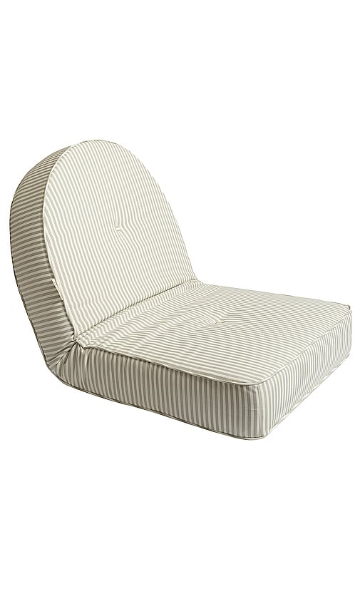 Shop Business & Pleasure Co. Reclining Pillow Lounger In Sage