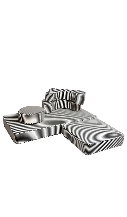 Business & Pleasure Modular Pillow Stack In Grey