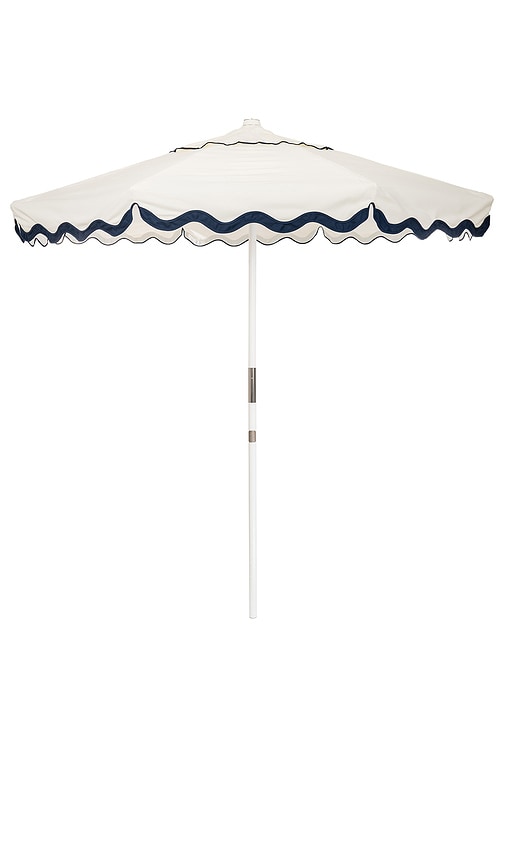 Shop Business & Pleasure Co. Market Umbrella In Riviera White