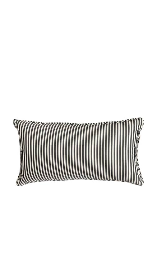 Business & Pleasure Throw Pillow In Black