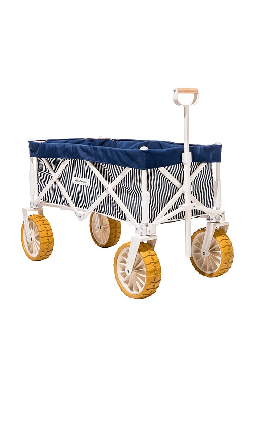 Business & Pleasure Beach Cart In Laurens Navy Stripe