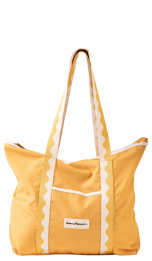 Shop Business & Pleasure Beach Bag In Yellow