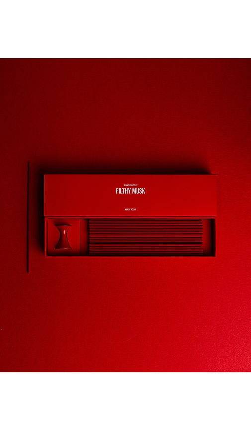 Borntostandout Filthy Musk Korean Incense In Red