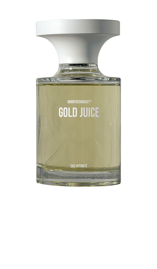 Borntostandout Gold Juice Eau Intimite In Green