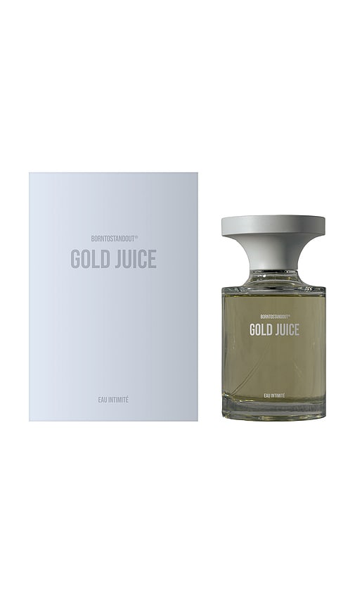 Borntostandout Gold Juice Eau Intimite In Green