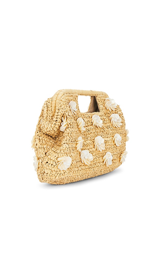  Btb Los Angeles Clutch Dottie In Tan. 