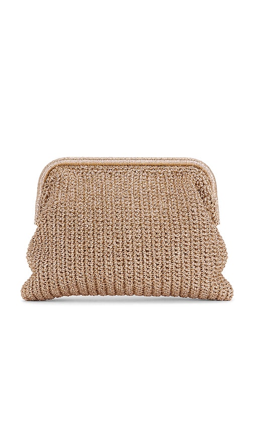 Zinc Clutch in Brown.