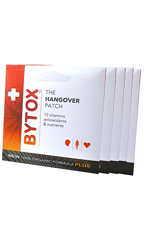 Bytox The Hangover Patch with 12 Organic All Natural Vitamins, 5