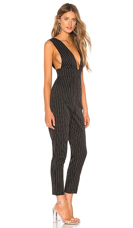 gloria deep v jumpsuit