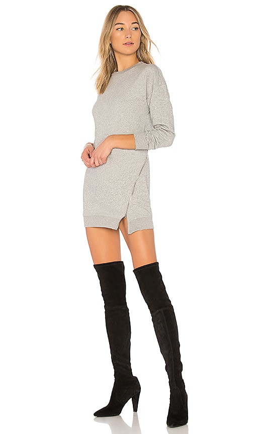 tarina zip sweatshirt dress