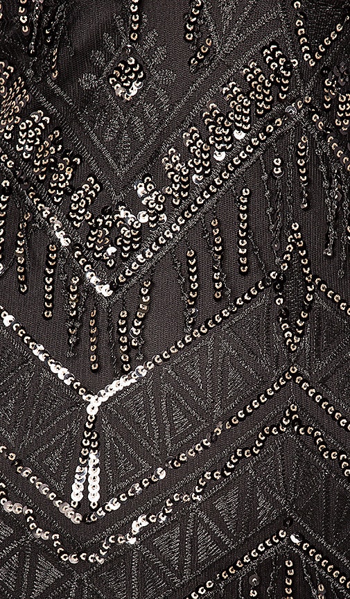Superdown Nia Sequin Fringe Dress In Black Revolve 