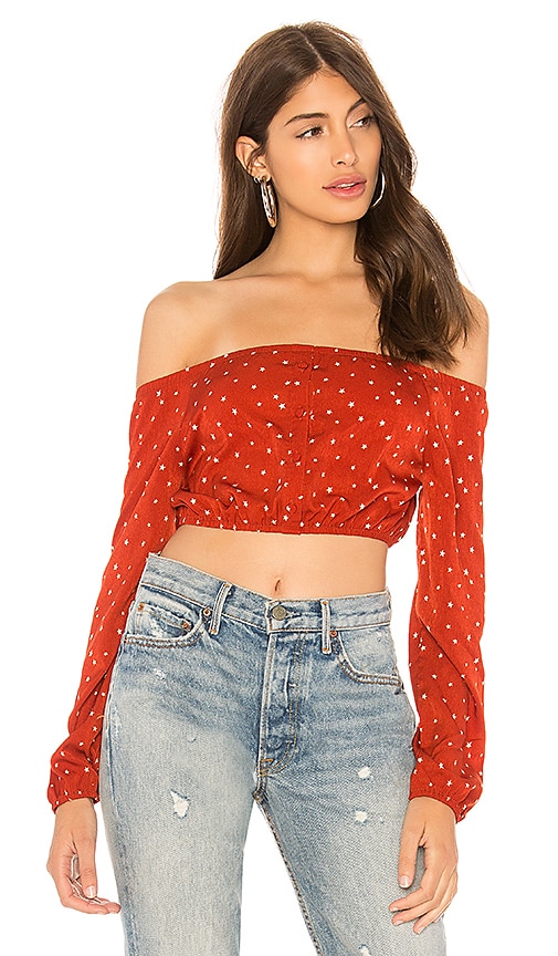 TOP CROPPED ÉPAULES DÉNUDÉES REGAN