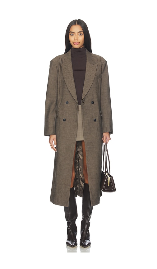 Bubish Charlee Blazer Coat In Gray