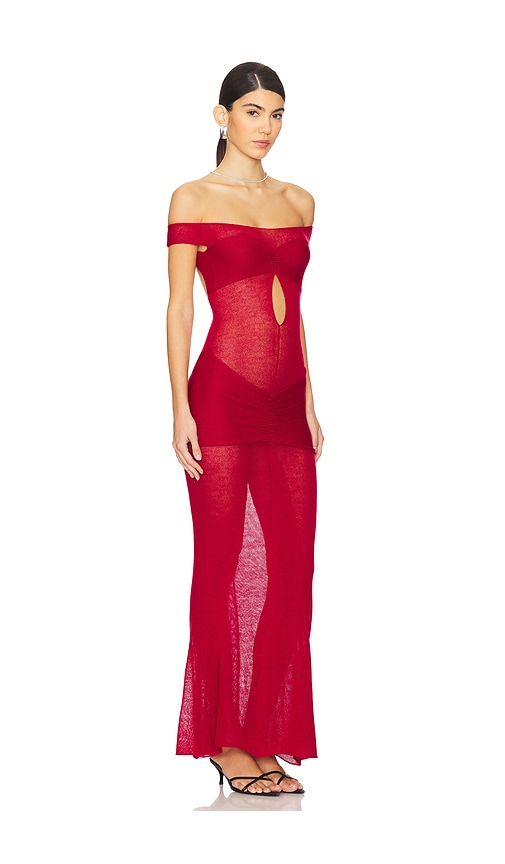 Shop Buci Frostine Dress In Red