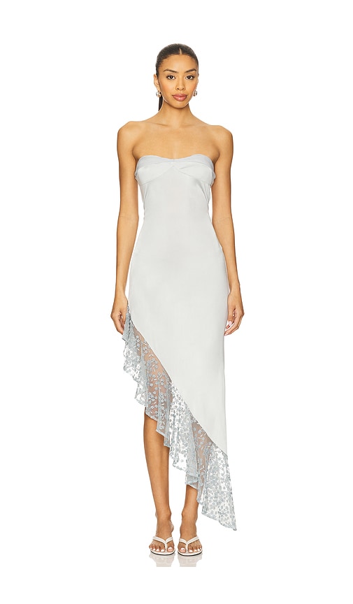 Lace Orchid Dress in Slate. - size S (also in M)