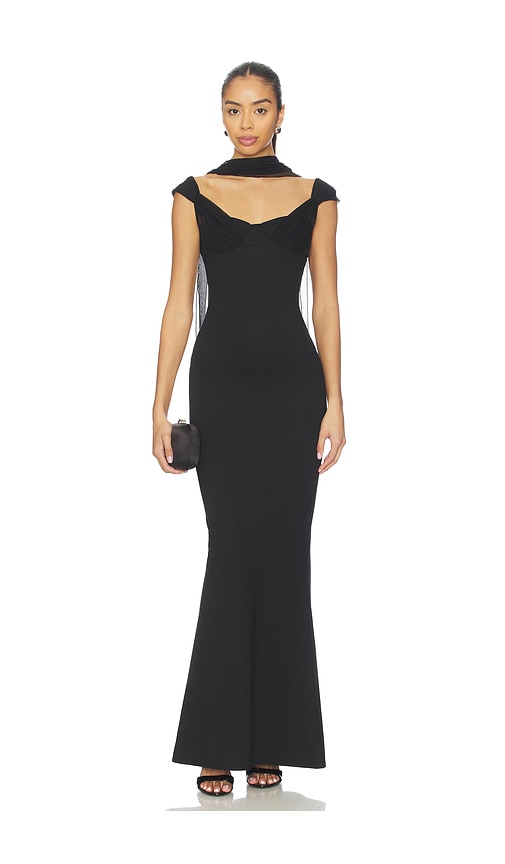 Buci Opera Dress In Black