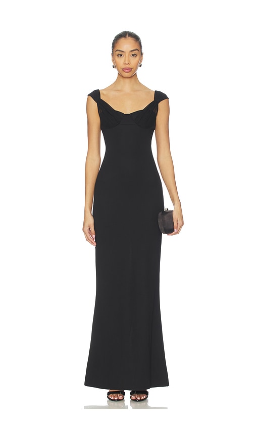 Buci Opera Dress In Black