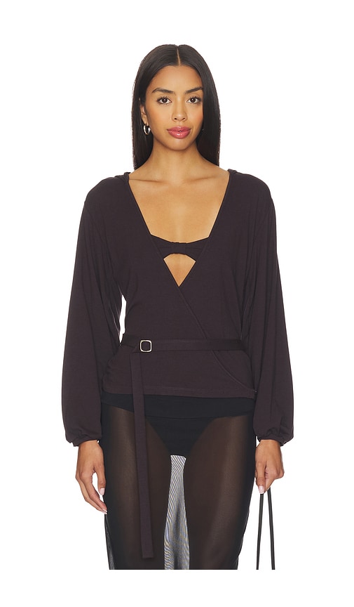 Buci Apartment Cardigan Set In Brown