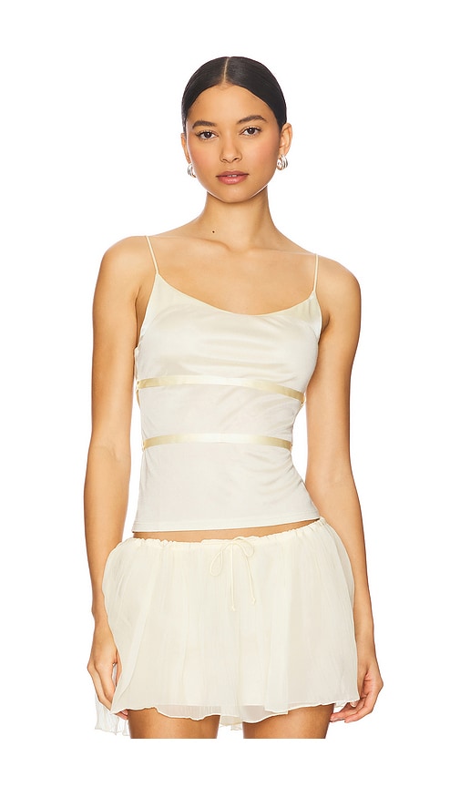 Thistle Top in Cream. - size L (also in S) - BUCI - Modalova